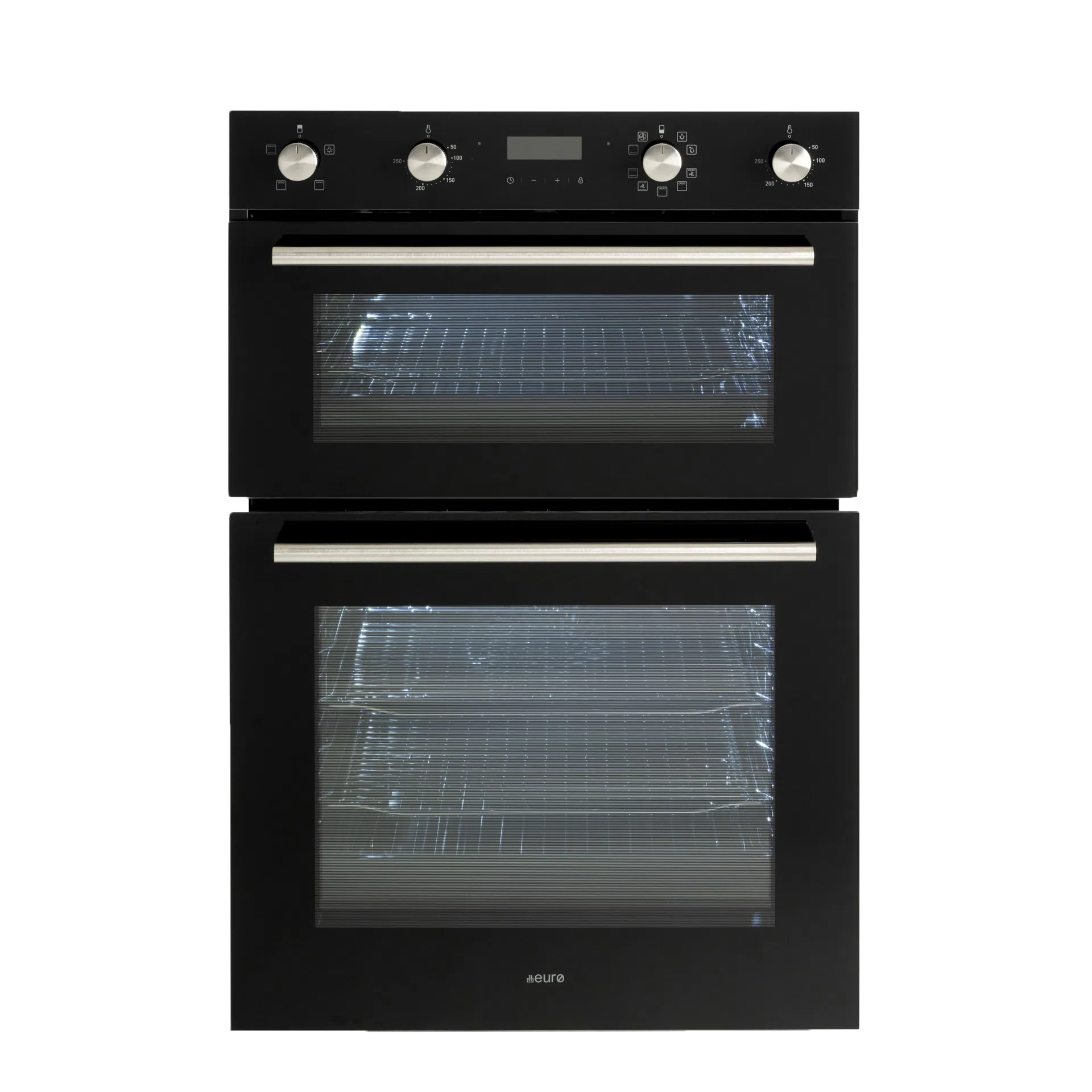 Euro Appliances 80cm Double Electric Oven (EO8060DBK)