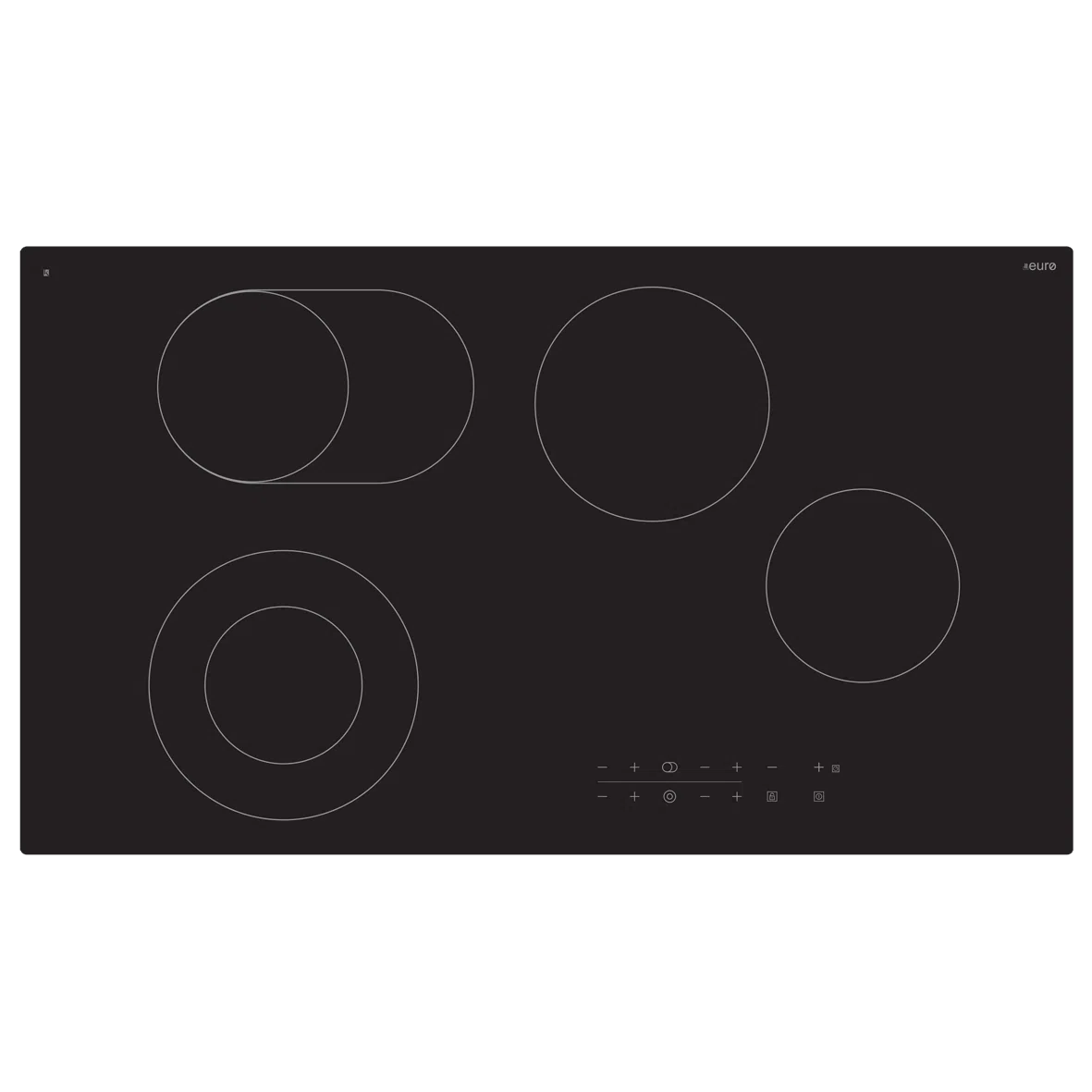 Euro Appliances 90cm Electric Cooktop (ECT900C6)