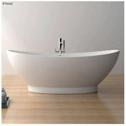 Fienza Antonia Matte White Stone Bath