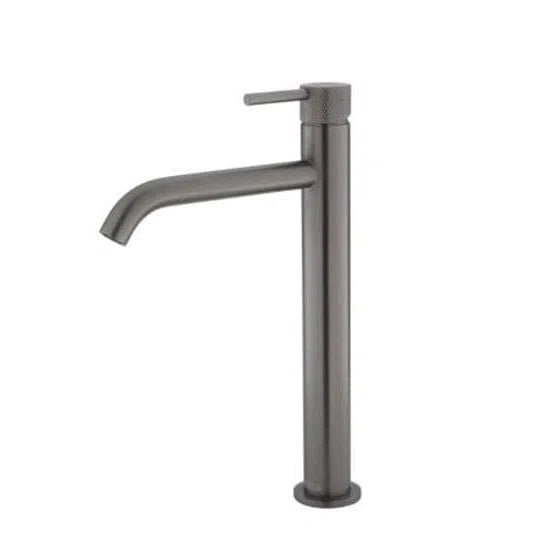 Fienza Axle Tall Basin Mixer - Gun Metal