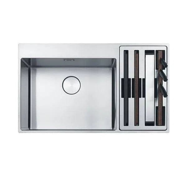 Franke Box Center BWX220-54/27 SBR Stainless Steel