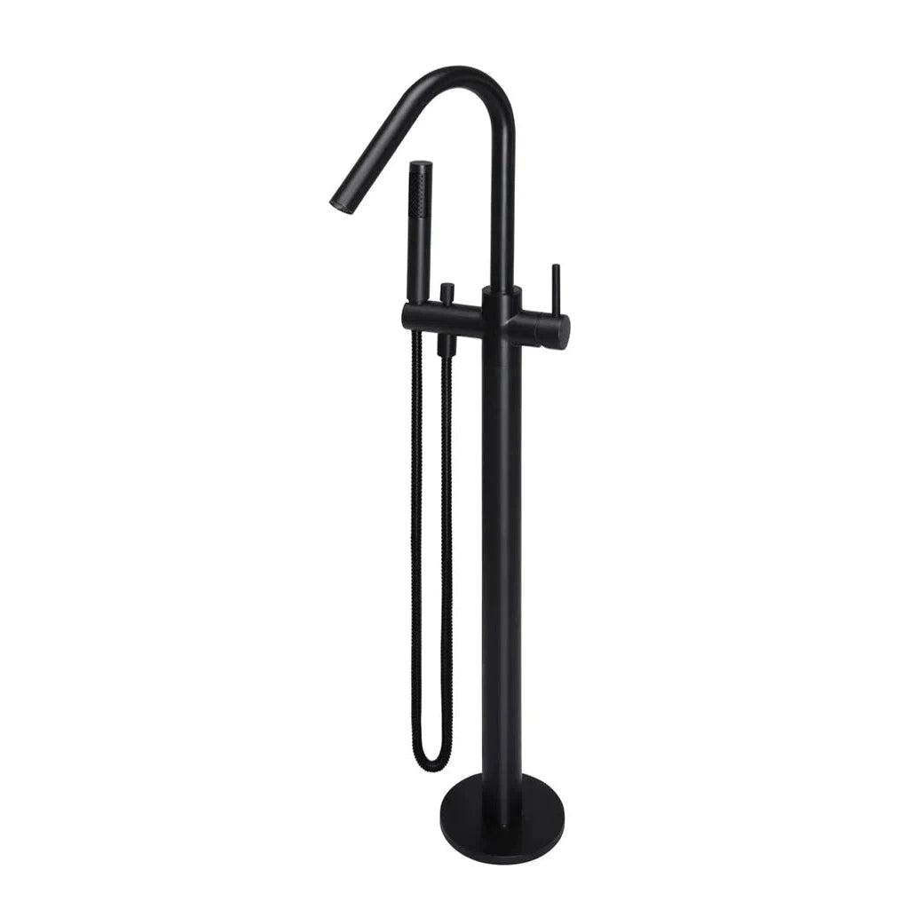 Meir Round Freestanding Bath Spout & Hand Shower