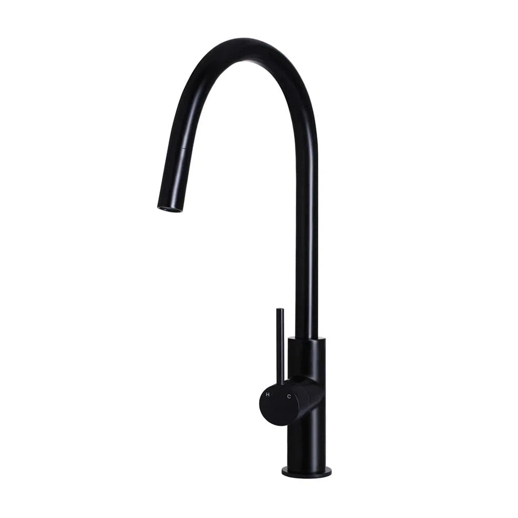 Meir Round Piccola Pull Out Kitchen Mixer Tap