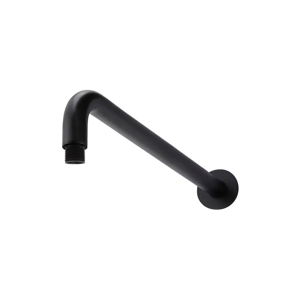 Meir Round Wall Shower Curved Arm 400mm