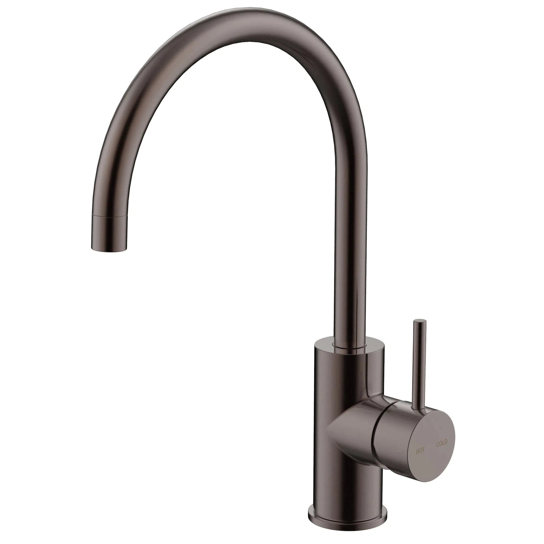 Millennium Cioso Gooseneck Sink Mixer - Gun Metal