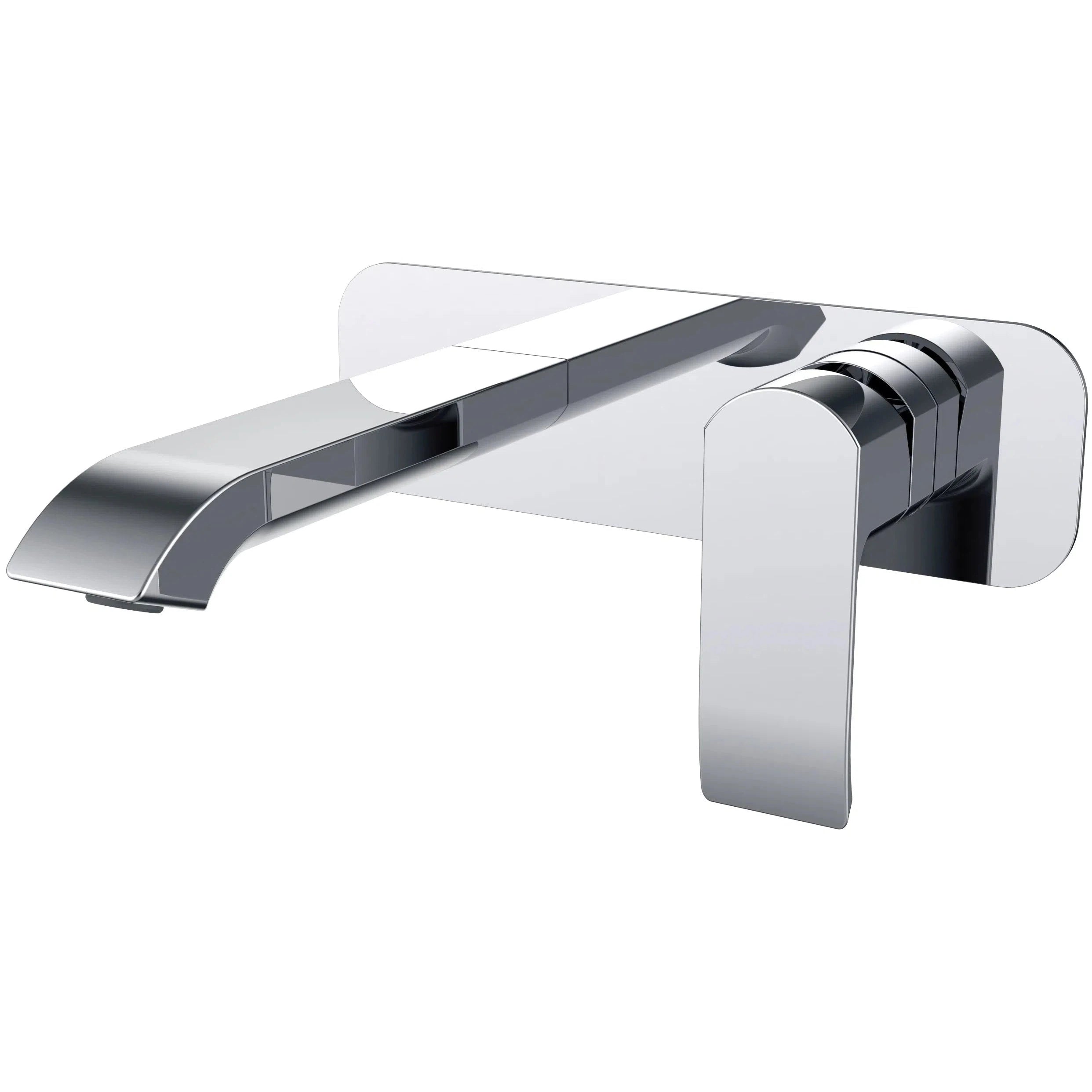 Millennium Zoya Wall Basin/Bath Set Chrome