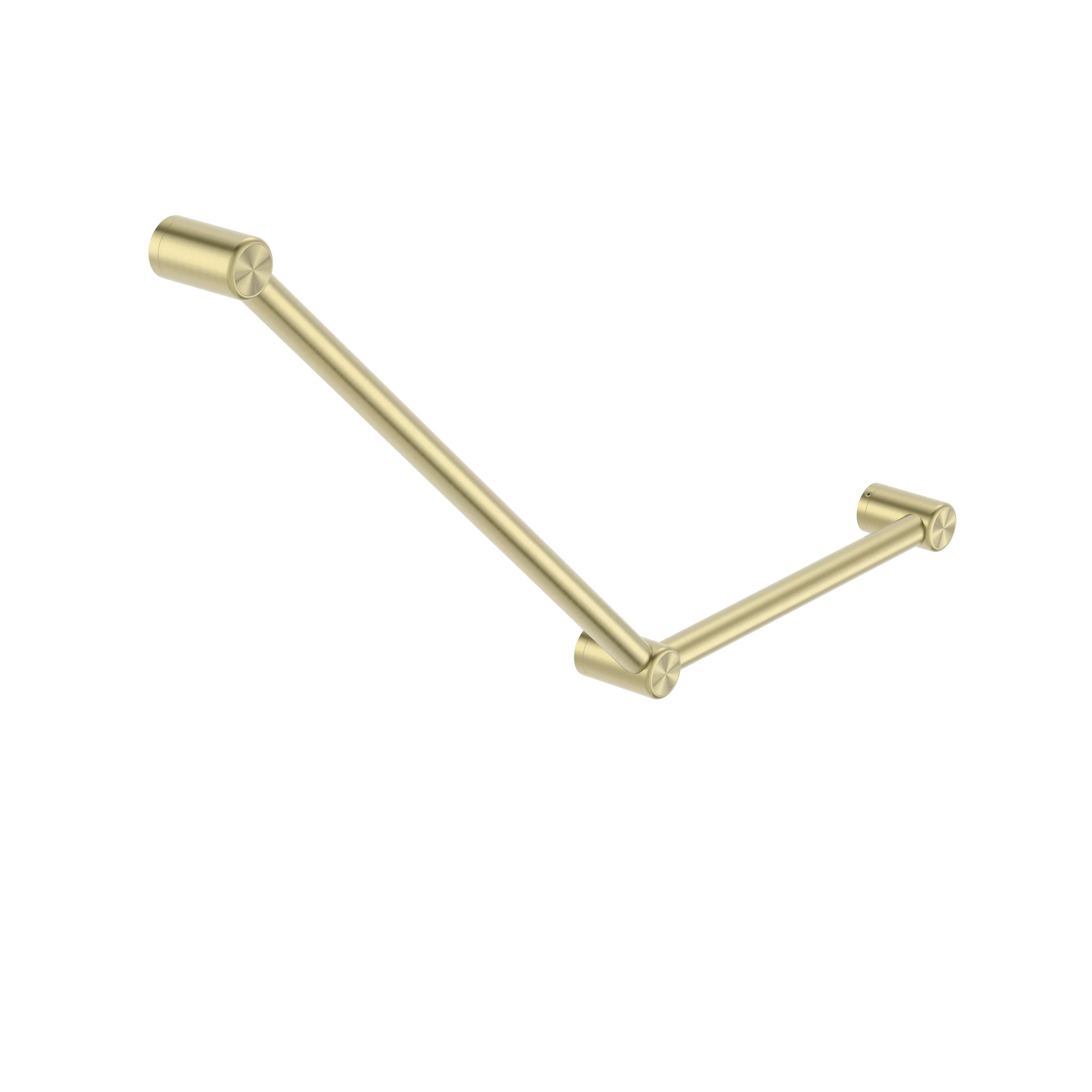 Nero Mecca Care 32mm Ambulant Toilet Grab Rail 45 Degree 750x450mm