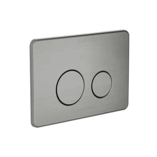 Nero In Wall Toilet Push Plate Graphite