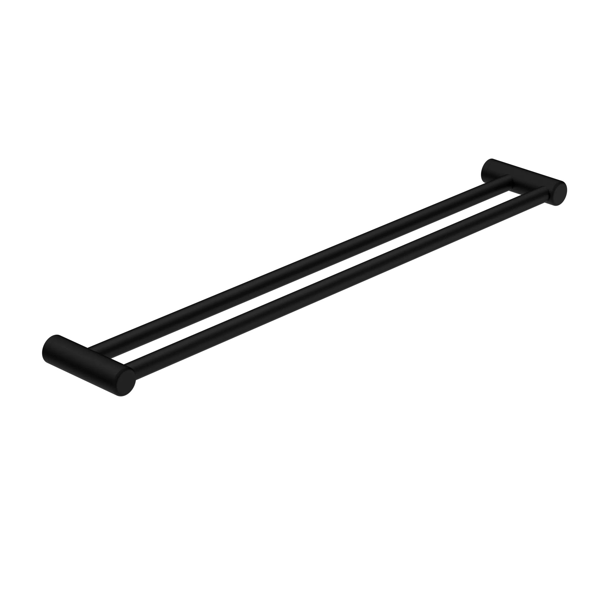 Nero Mecca Care 25mm Grab Double Towel Rail 900mm