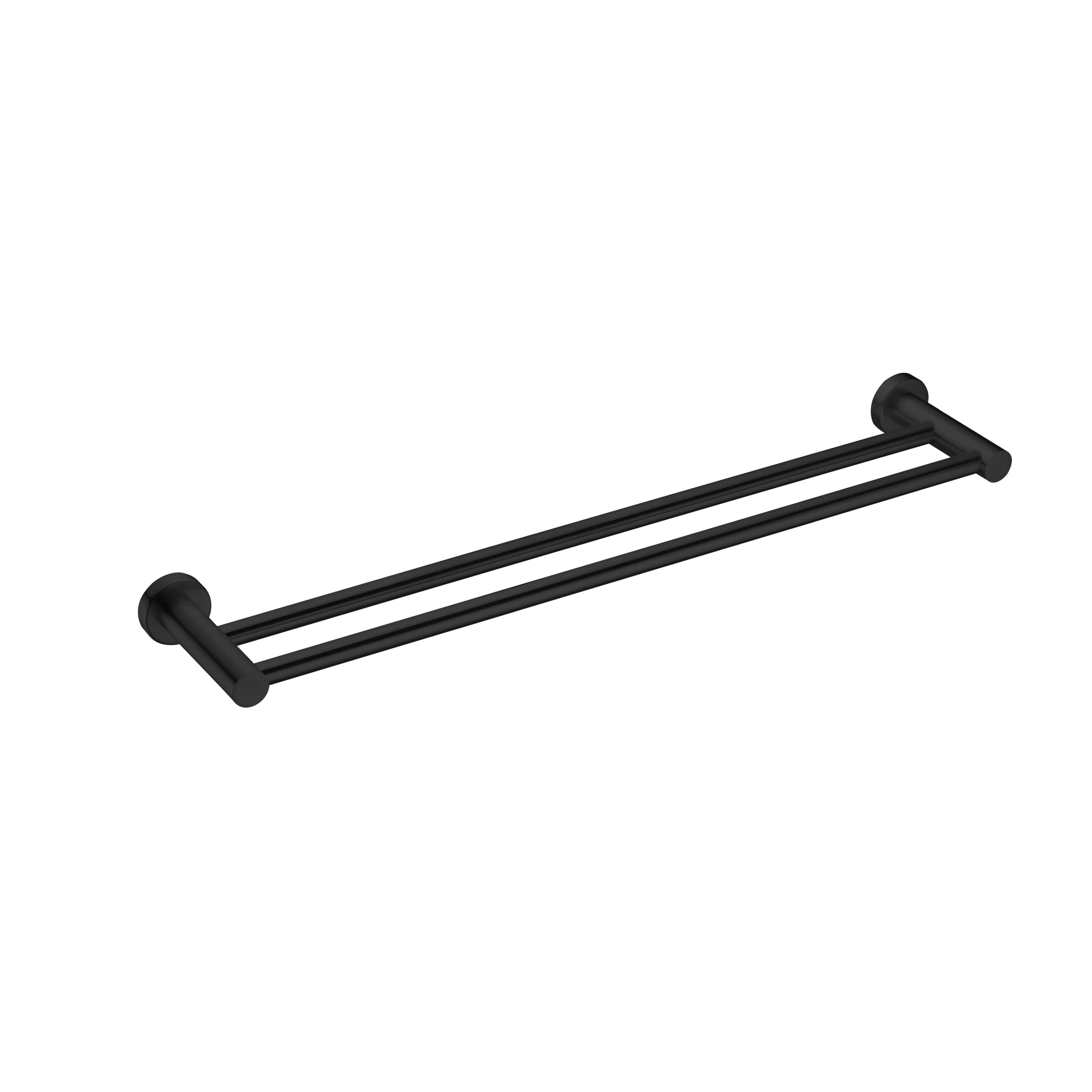 Nero Mecca Double Towel Rail