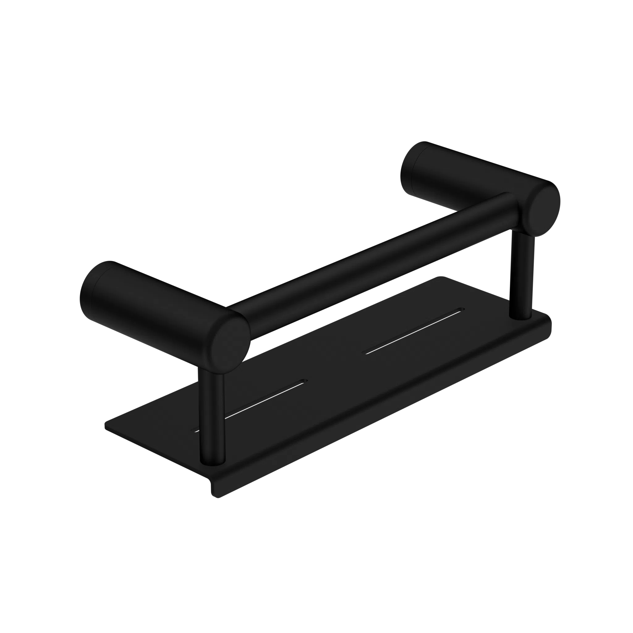 Nero Mecca Care 25mm Grab Rail With Shelf 300mm