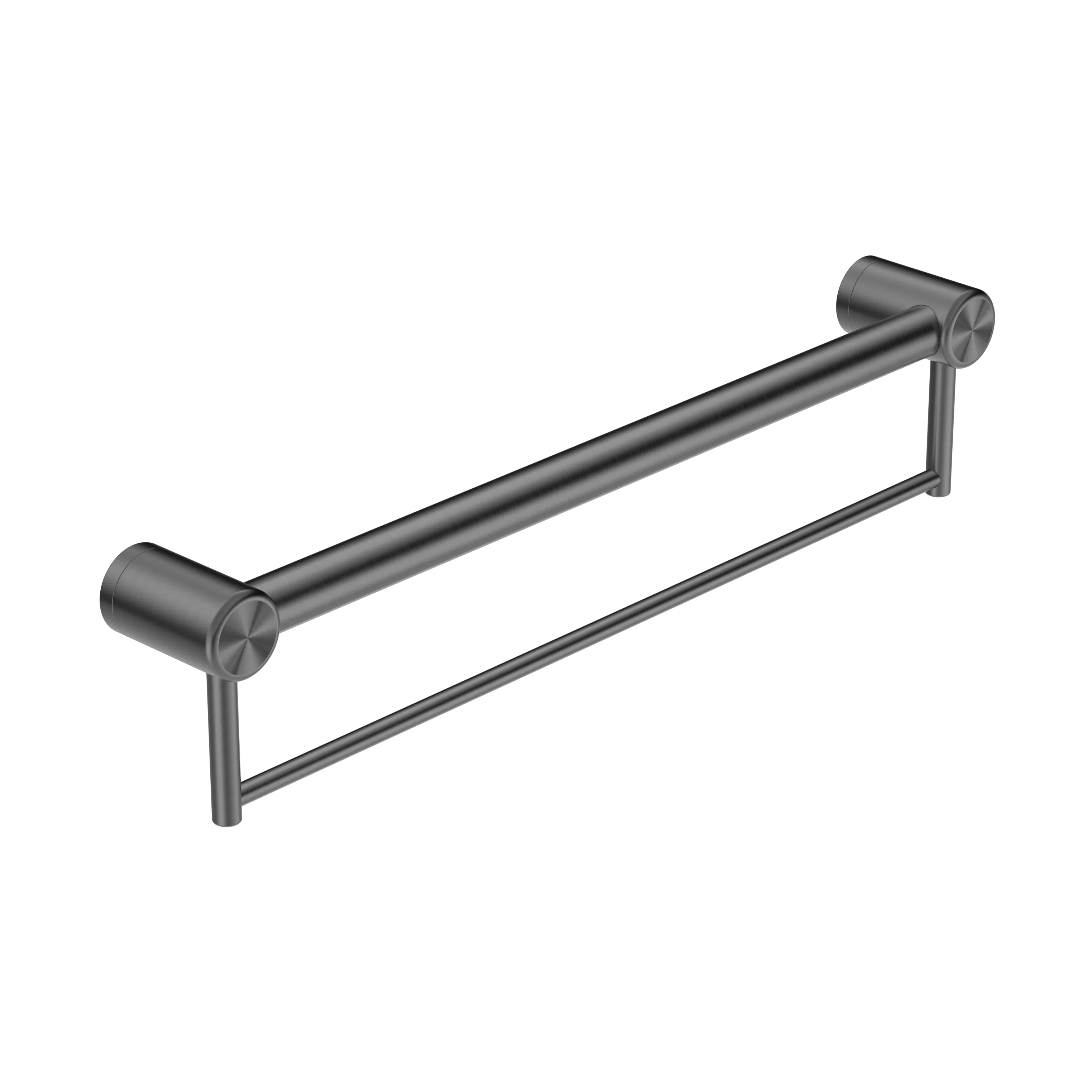 Nero Mecca Care 32mm Grab Rail with Towel Holder 600mm