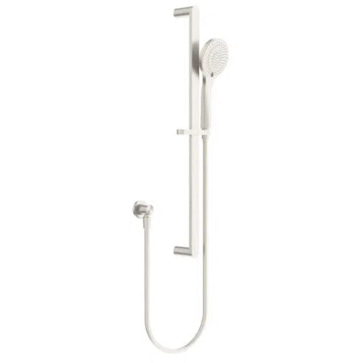 Nero Bianca/Ecco Shower Rail With Air Shower Brushed Nickel