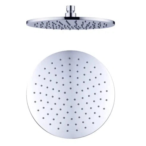 Nero Round Shower Head Chrome 250mm