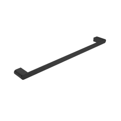 Nero Bianca Single Towel Rail 800mm Matte Black