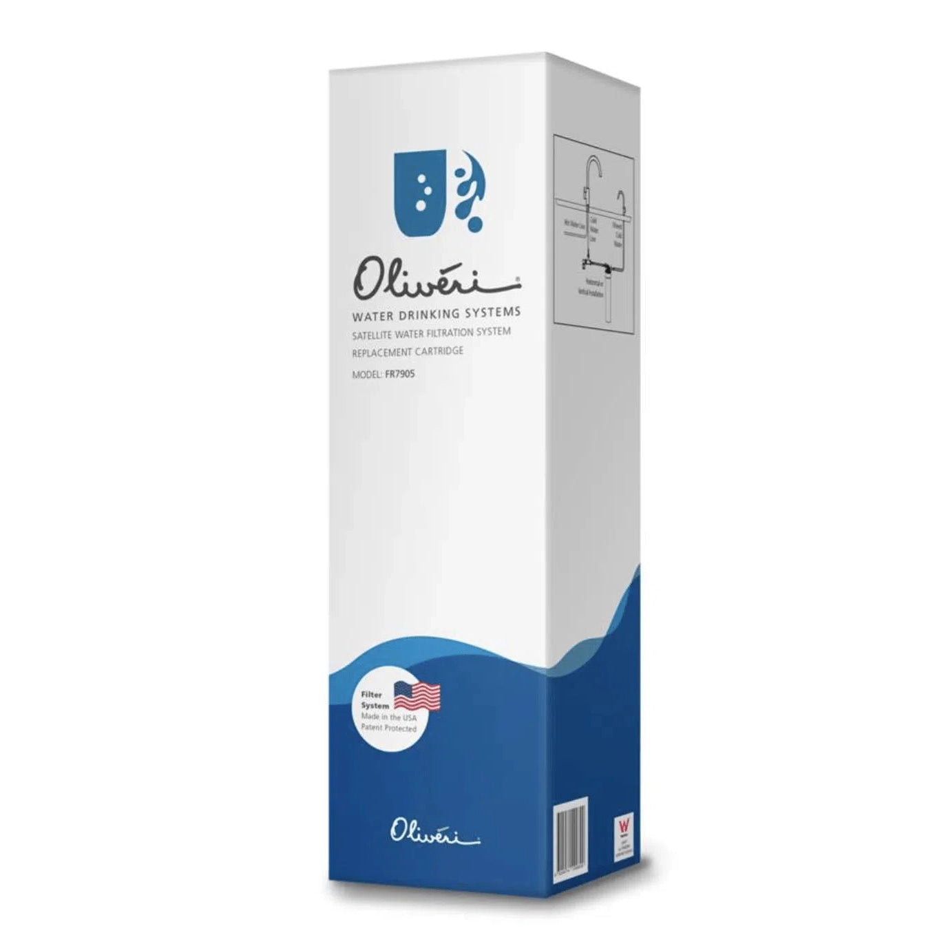 Oliveri Satellite Water Filtration Replacement Cartridge (FR7905)