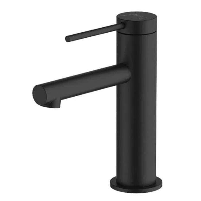 Oliveri Venice Straight Basin Mixer - Matte Black