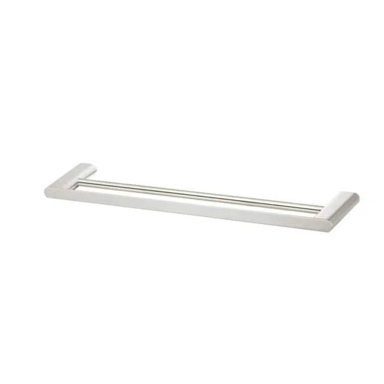 Oliveri Madrid Brushed Nickel Double Towel Rail 650mm