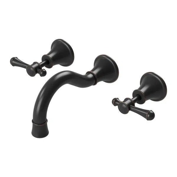 Phoenix Nostalgia Lever Basin / Bath Set 180mm Shepherds Crook