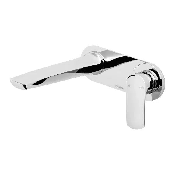 Phoenix Subi Wall Basin / Bath Mixer Set 180mm