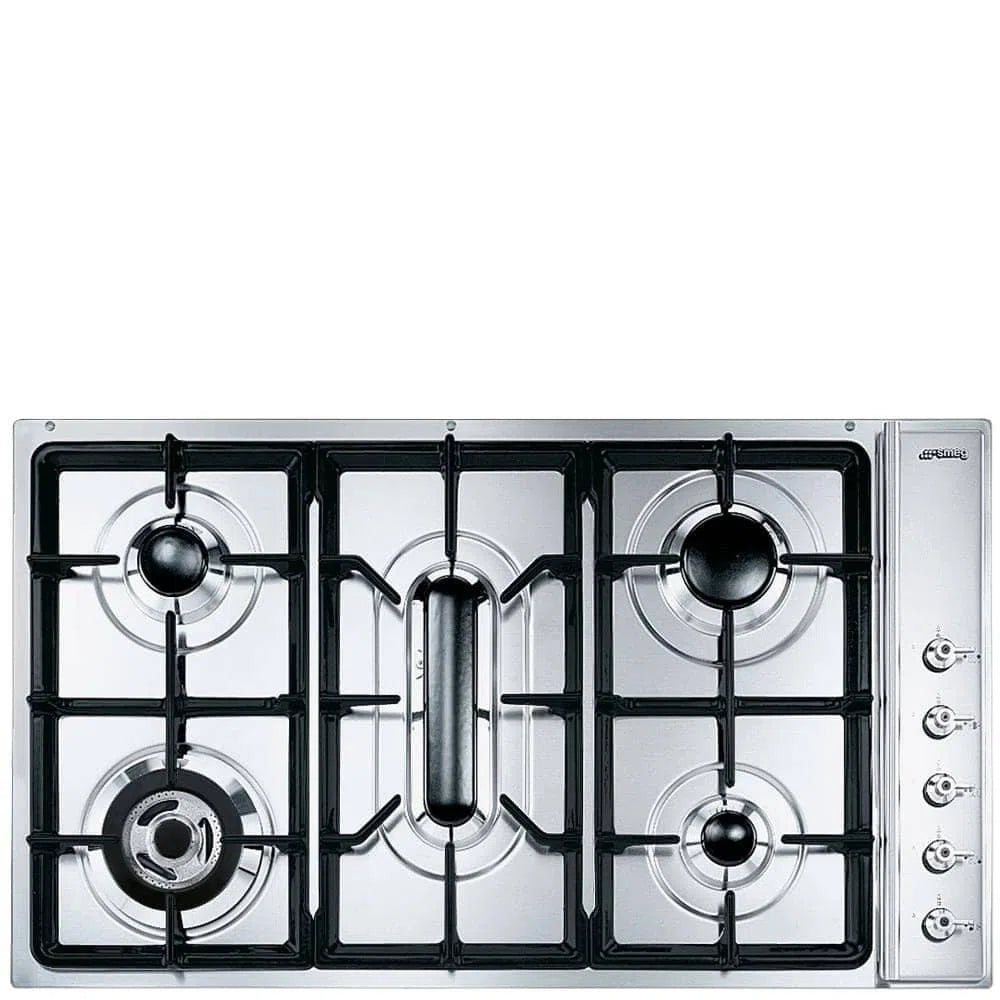 Smeg 90cm Hob Classic Gas Cooktop Stainless Steel CIR93AXS3