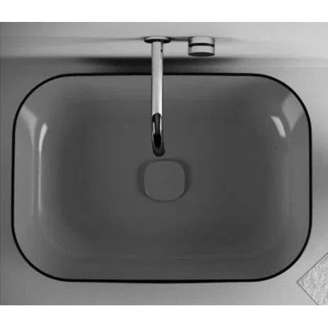 Studio Bagno Metamorfosi 4 Black & White Bench Basin