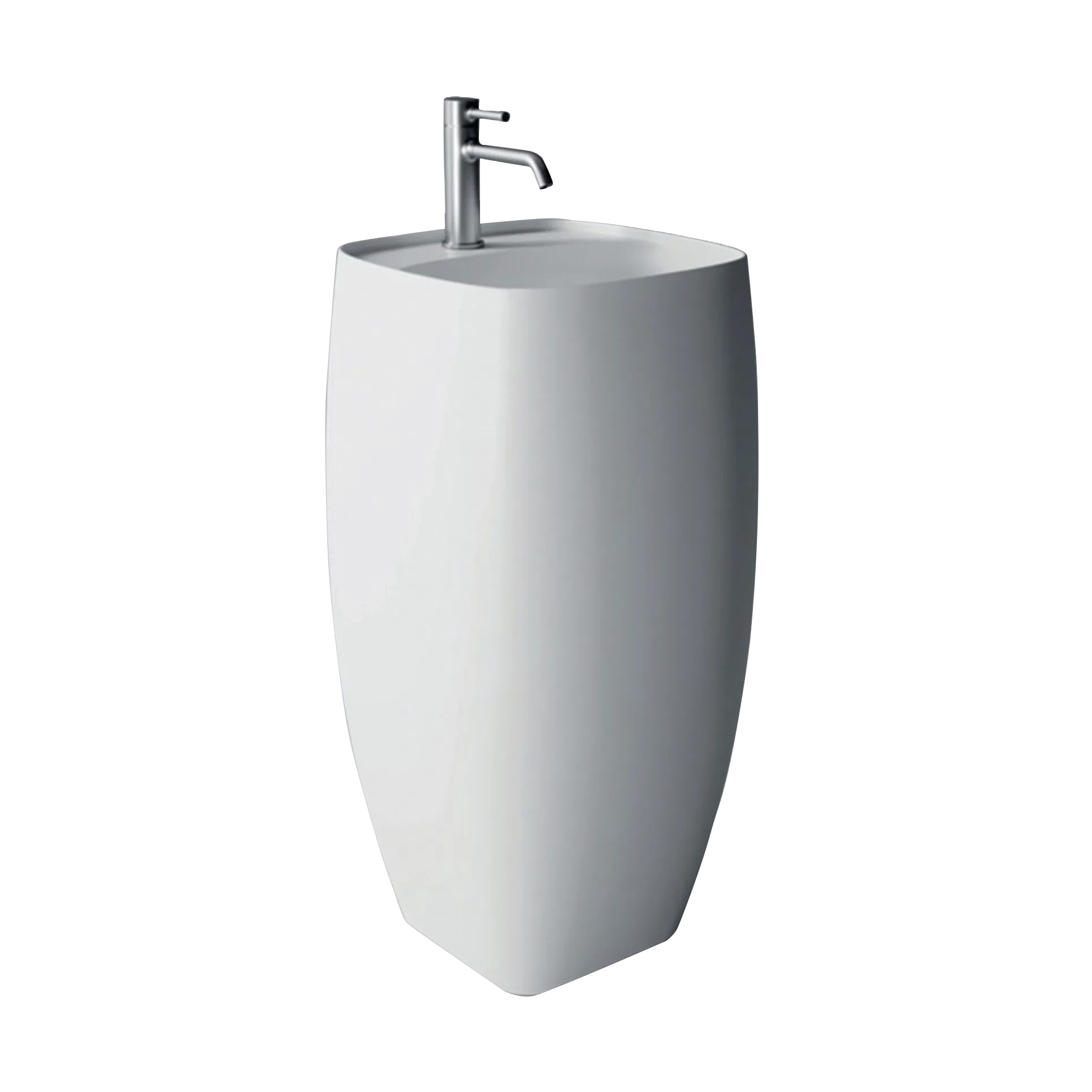 Studio Bagno Nur Column Basin (With Tap Landing)