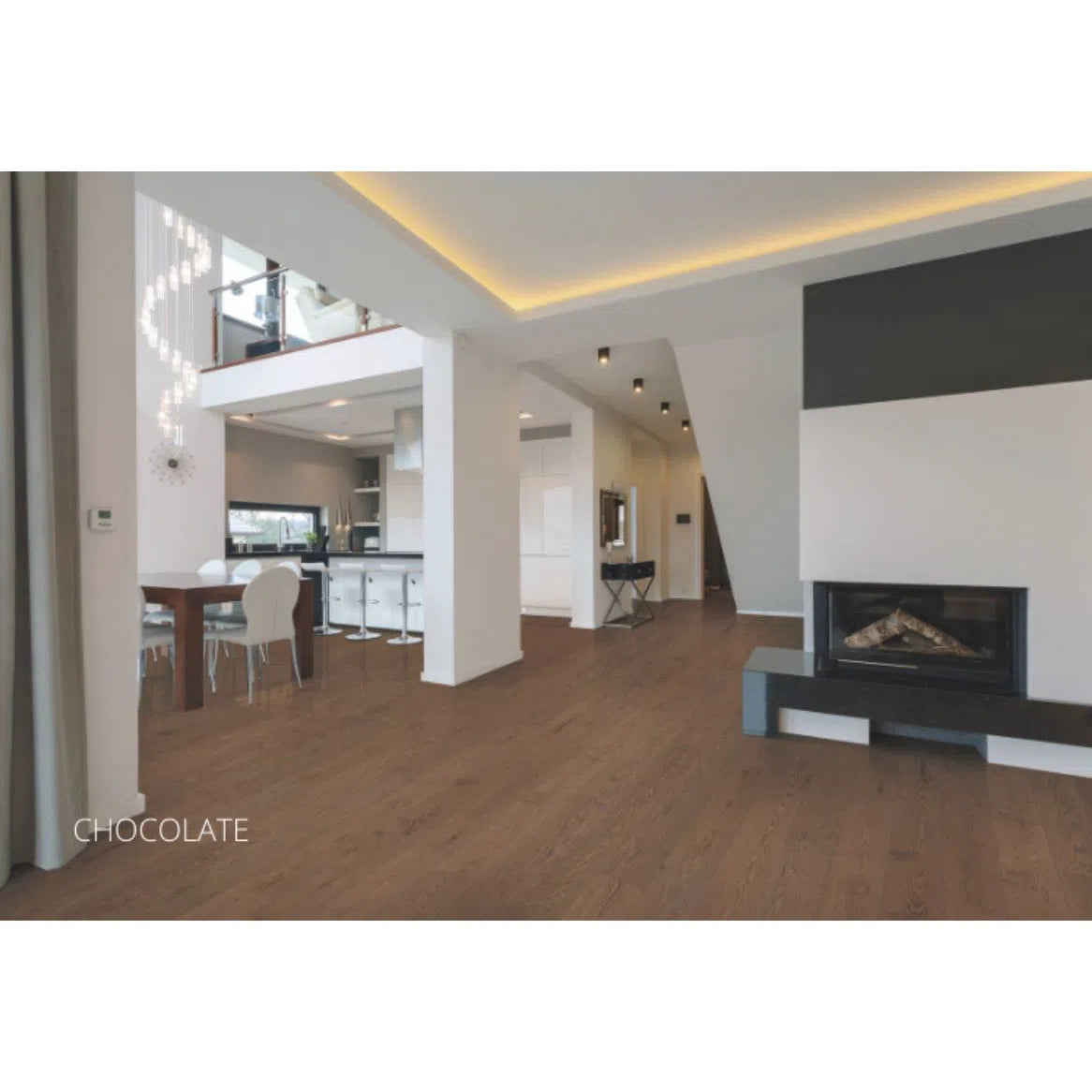 Chocolate - Hurford's Genuine Oak Engineered European Oak Flooring