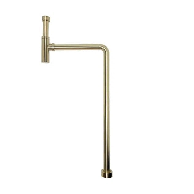 Turner Hastings Deluxe Adjustable Bottle S Trap - Brushed Brass