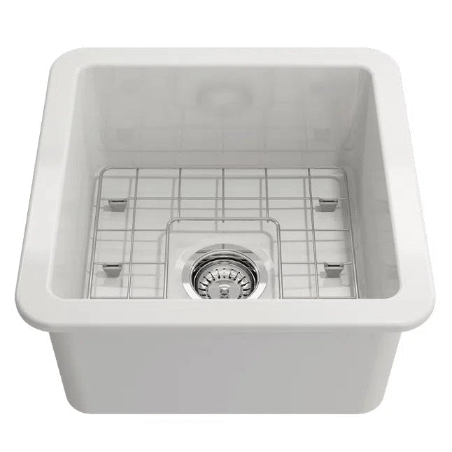 Turner Hastings Cuisine 46 x 46 Inset / Undermount Fine Fireclay Sink