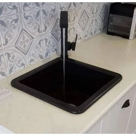 Turner Hastings Cuisine 46 x 46 Sink Matte Black