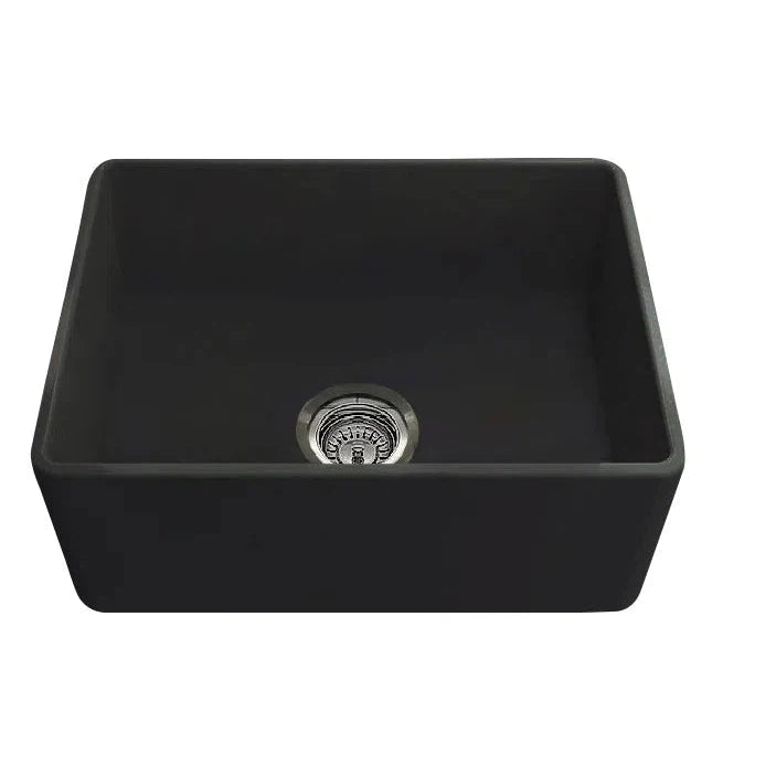 Turner Hastings Novi 60 x 46 Fine Fireclay Matte Black Butler Sink