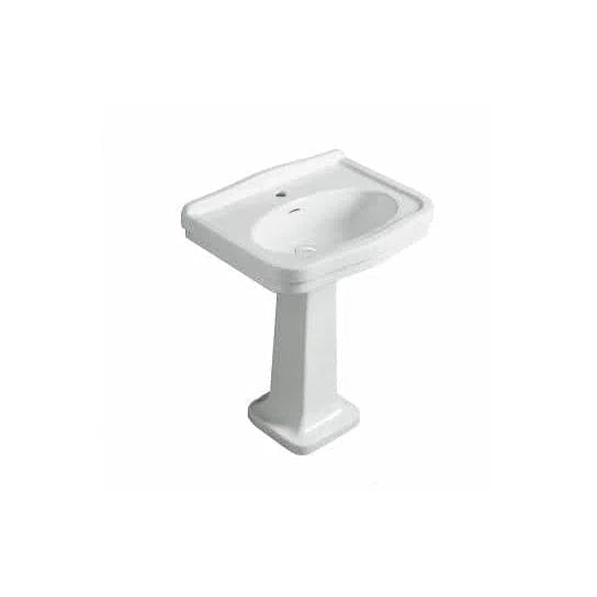 Turner Hastings Claremont 68 x 51 Pedestal Basin