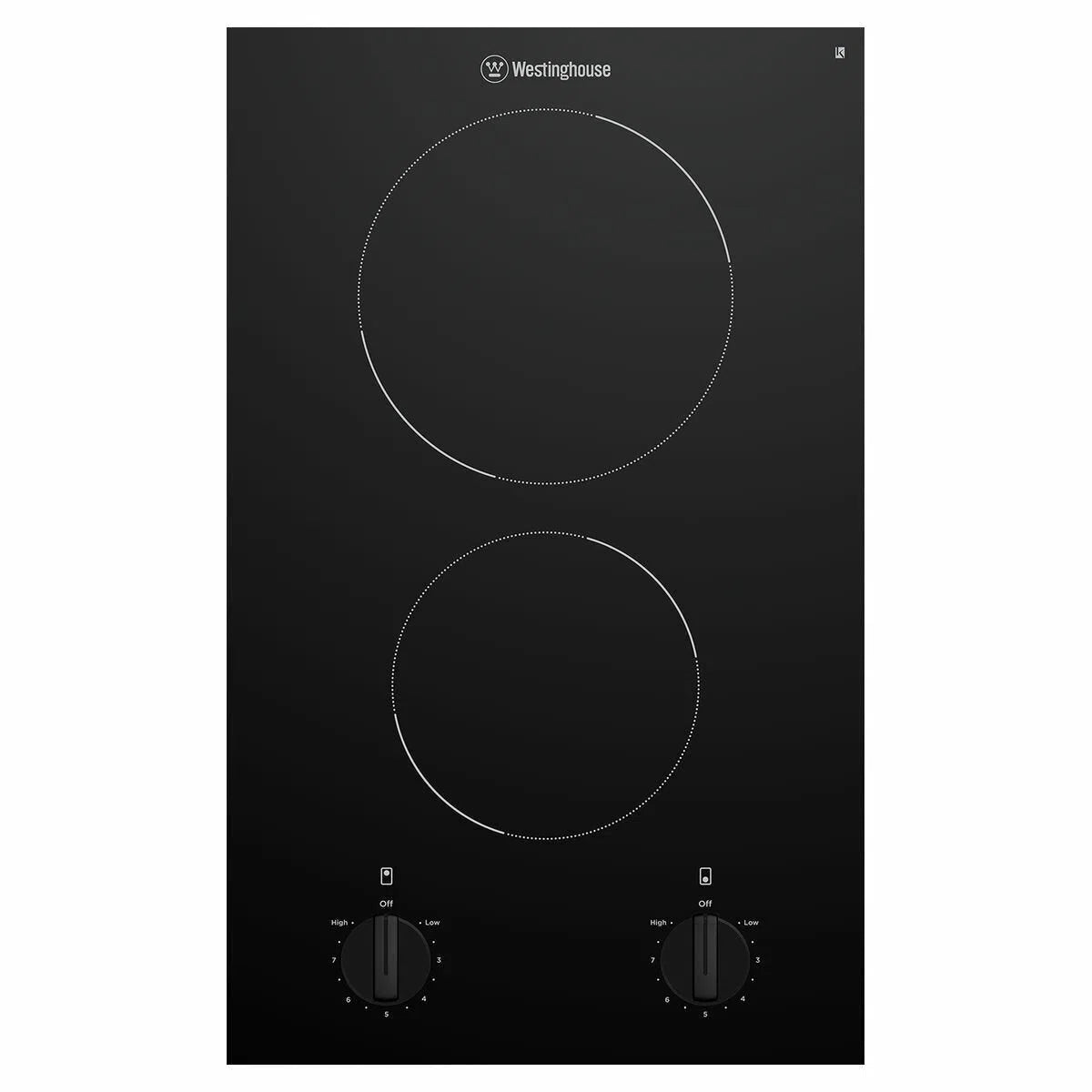 Westinghouse 30cm 2 Zone Ceramic Cooktop (WHC322BC)