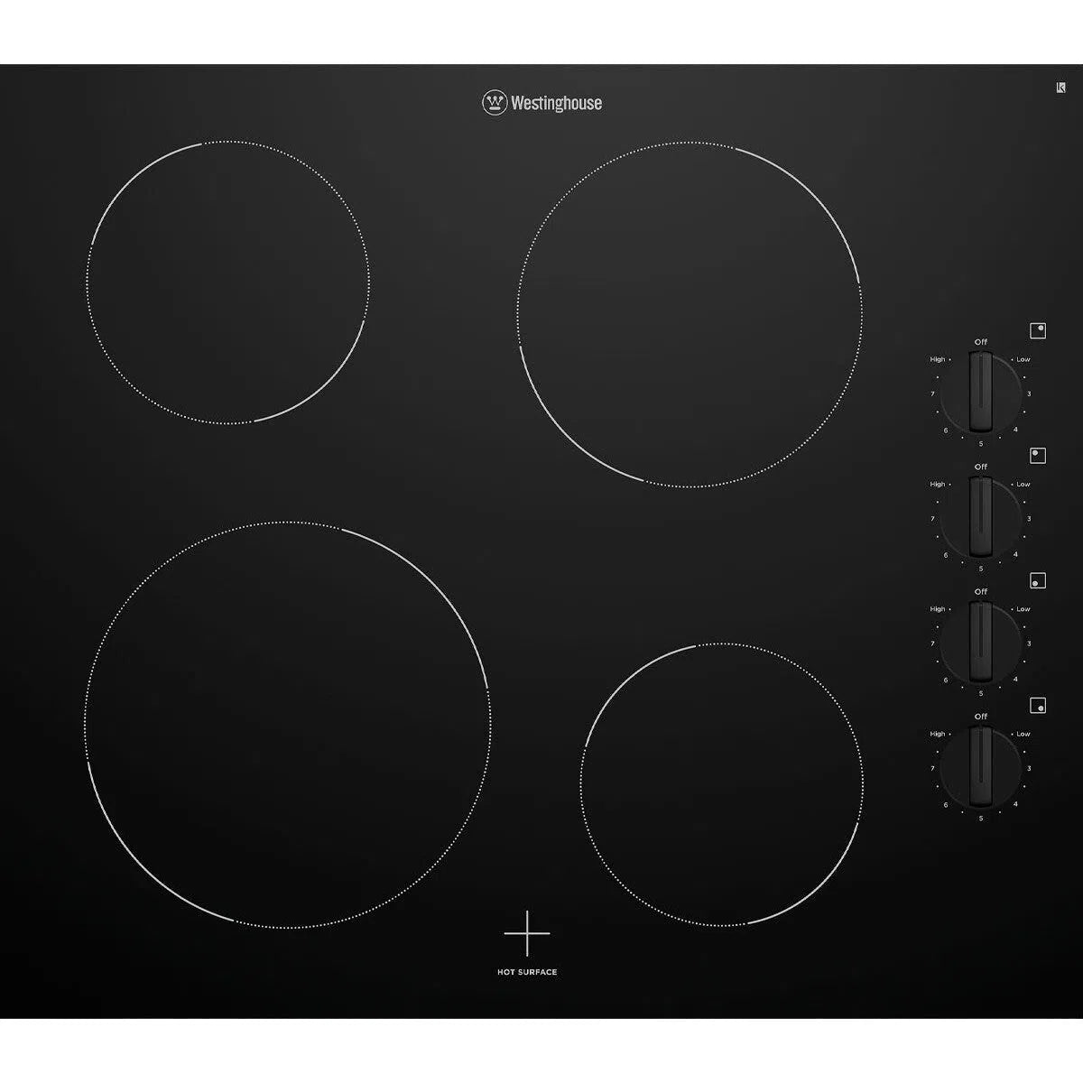 Westinghouse 60cm Ceramic Cooktop (WHC642BC)