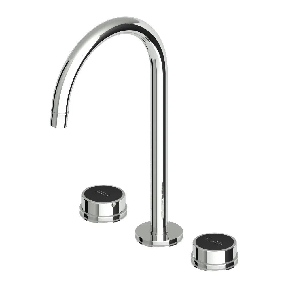 Zucchetti Savoir Basin Set High Spout Smooth Flange