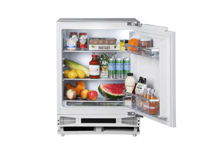 Artusi 60cm Fully Integrated Bar Fridge White