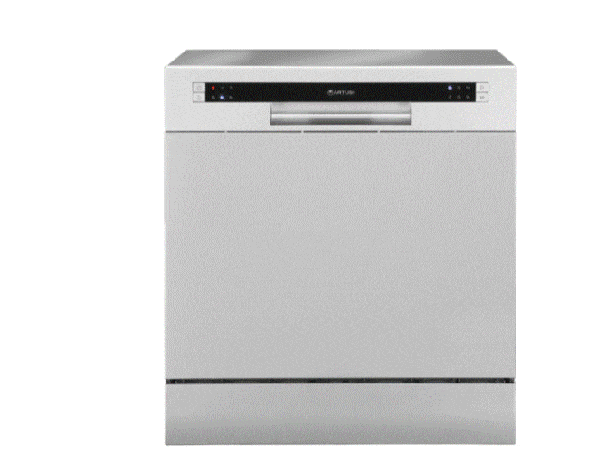 Artusi 55cm Bench-Top Dishwasher Stainless Steel