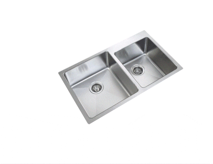 Artusi 830mm x 510mm Oxford Double Bowl Sink