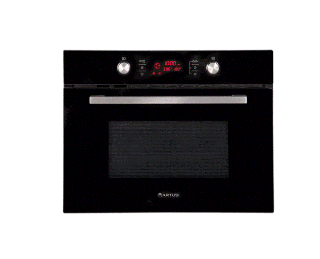 Artusi 60cm Built-In Combi-Microwave Black
