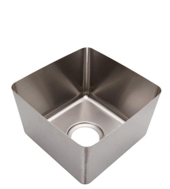 MAS Hand Fabricated Sink Bowls 410mm x 355 x 170 Deep