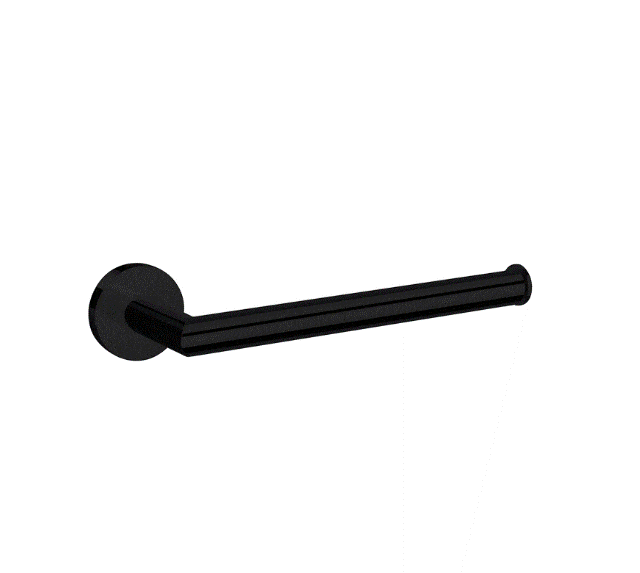 Nero Dolce Hand Towel Rail Matte Black