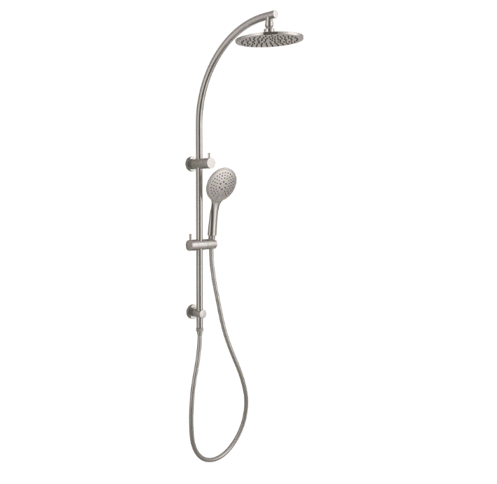 Nero Dolce Shower Column Set Brushed Nickel