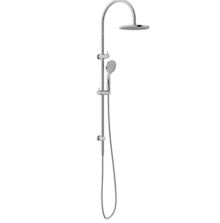 Nero Mecca Twin Shower with Air Shower Chrome