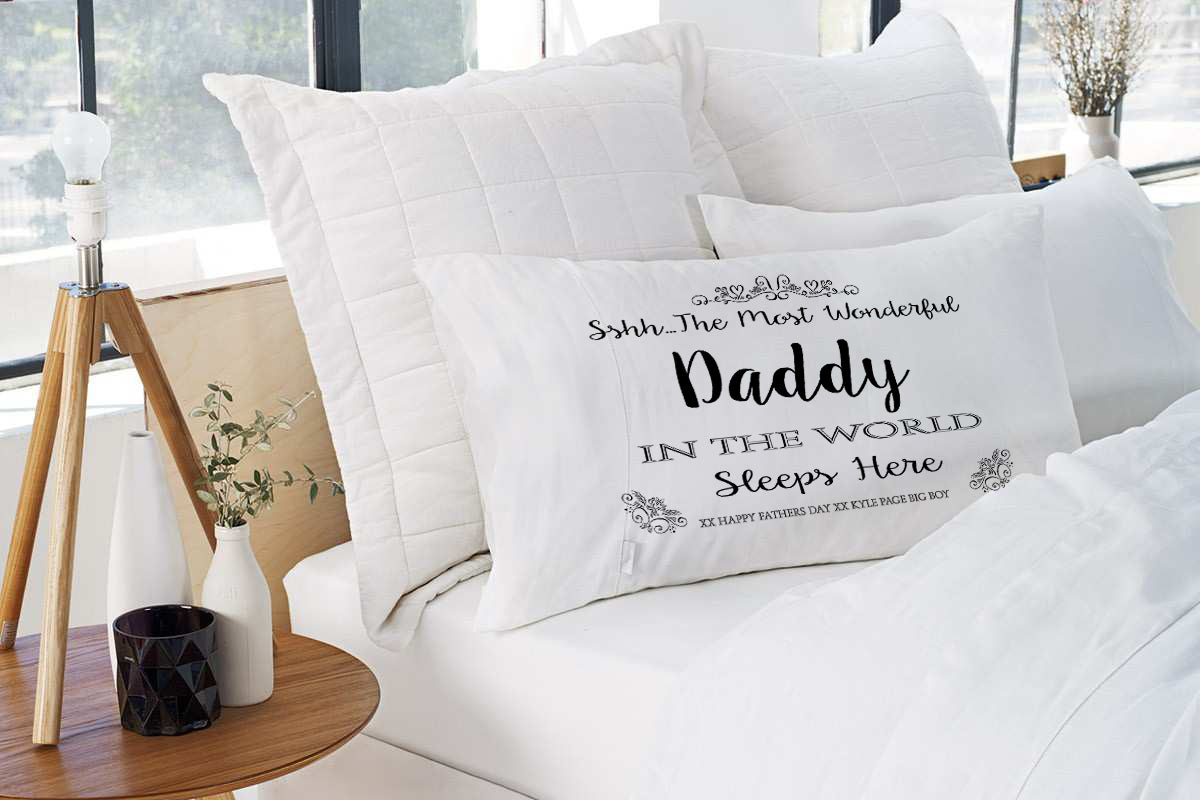 Pair Of 2 Personalised Pillowcases With Your Choice Of Words Names Quotes Song Lyrics Or Slogan