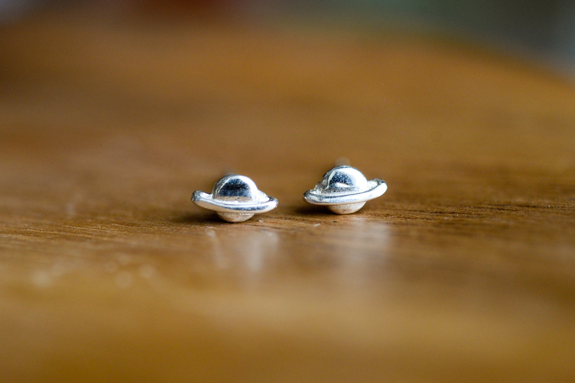 Saturn Planet Earring Studs – Arajera Shop