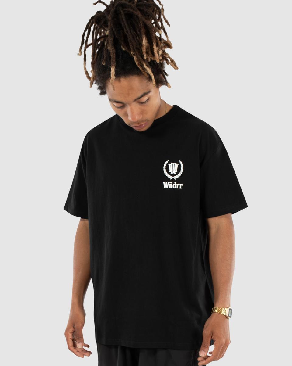 ARCHIVE BOX FIT TEE - BLACK