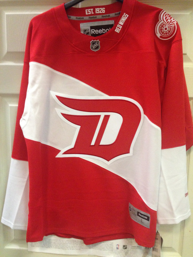 detroit red wings blank jersey