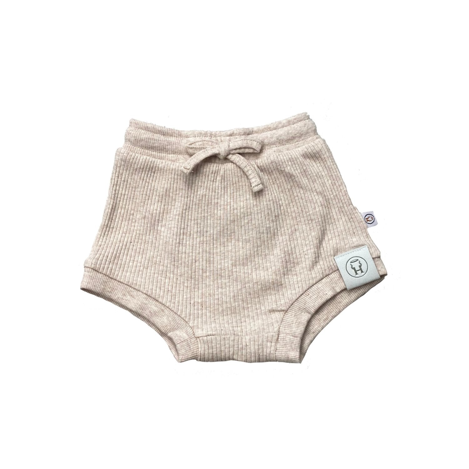 Image of Shorties - Organic Ribbed Cotton - Oat