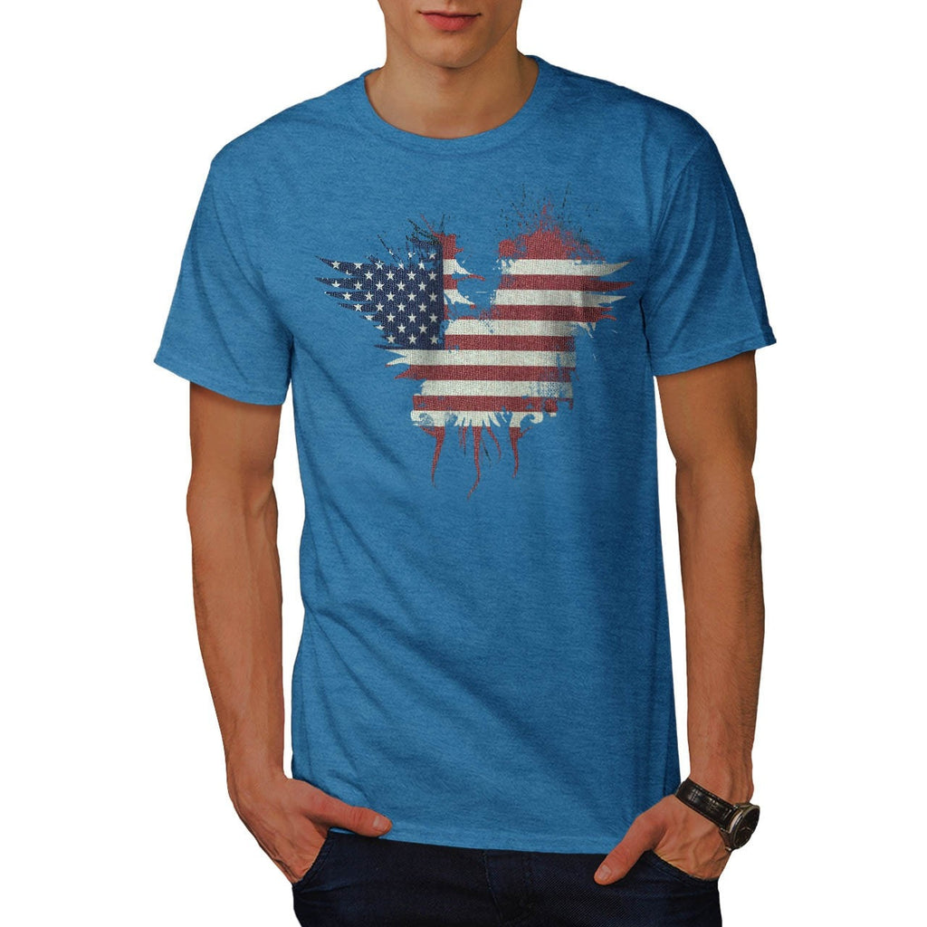 american eagle blue t shirt